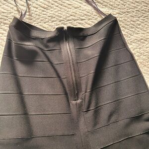 Herve Leger long bandage maxi skirt